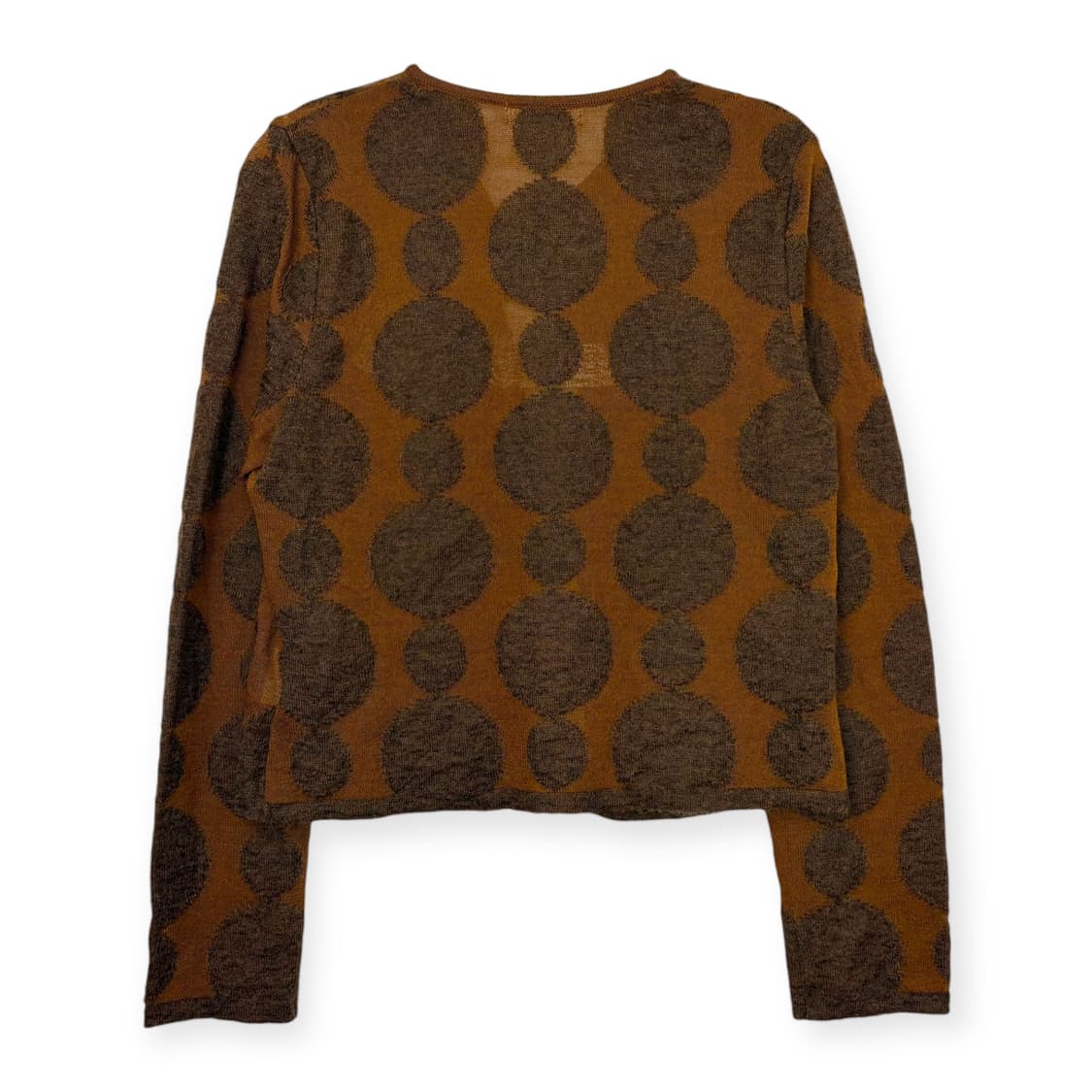  Cosa nostra 코사 노스트라 도트 패턴 오픈 니트 가디건 상품이미지9