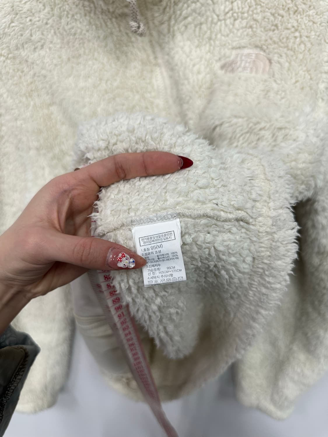 노스페이스 아이보리 플리스  상품이미지4