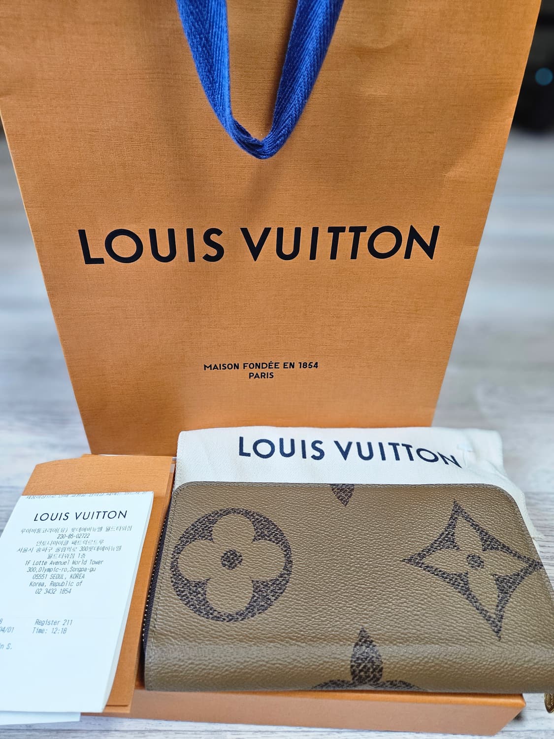 루이비통 지피 월릿 모노그램 리버스 장지갑 상품이미지3