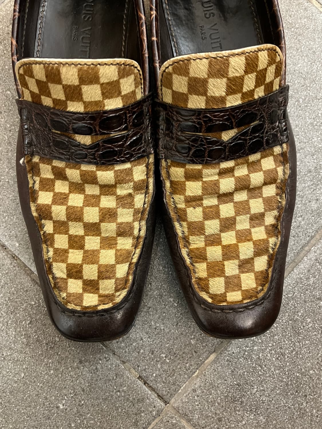 루이비통 다미에 송치 로퍼 상품이미지3