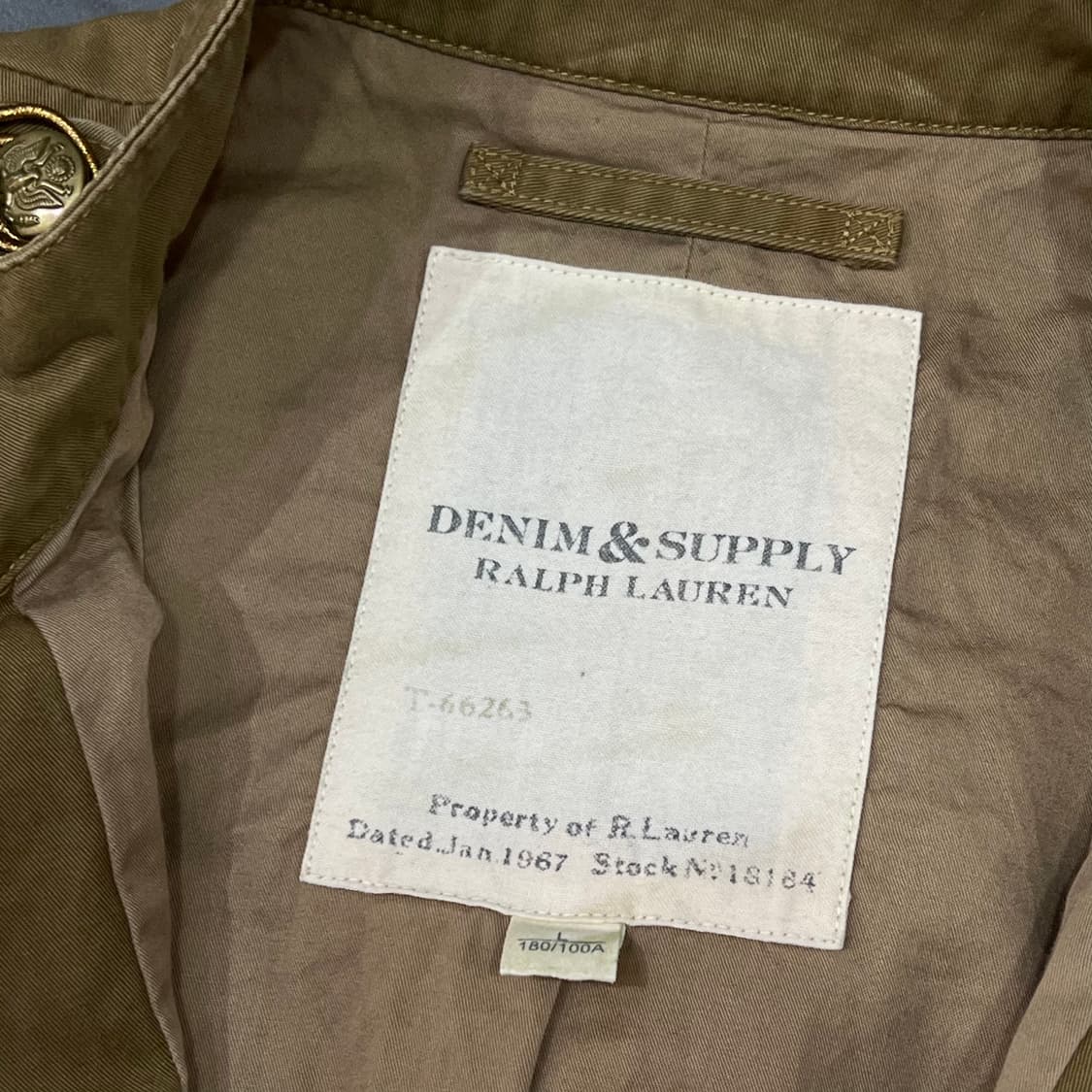  데님앤서플라이 금장 워크 자켓 y15856 상품이미지7