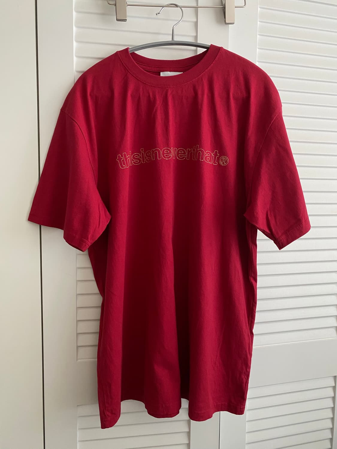 디스이즈네버댓 로고 반팔 티셔츠 L 상품이미지1