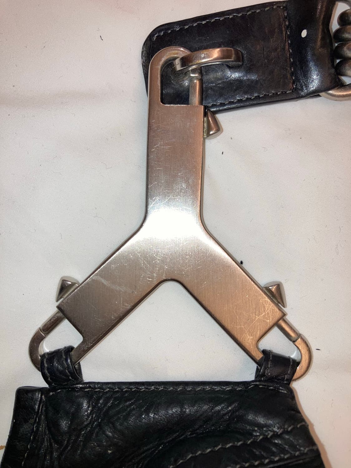 릭오웬스 레더 백 RICK OWENS Cerberus leather b 상품이미지6