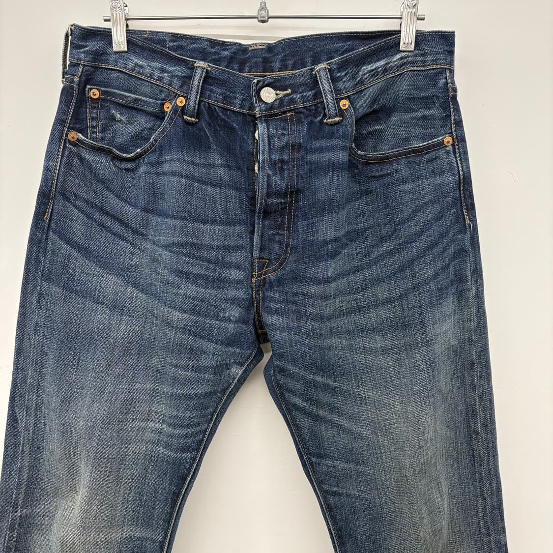 리바이스 501 데님 청바지 빈티지 워싱진 32 상품이미지2