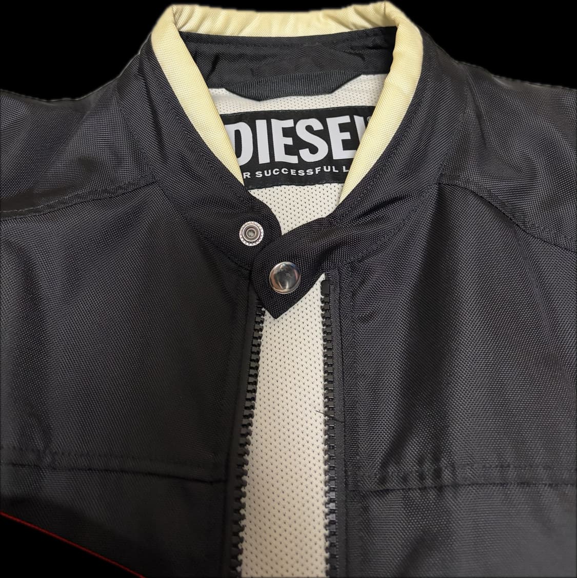 [XXL]디젤 J-블링크 컬러블록 나일론 바이커자켓 상품이미지3