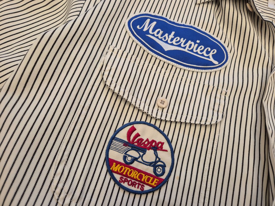 마스터피스 베스파 스트라이프 워크 셔츠 상품이미지3
