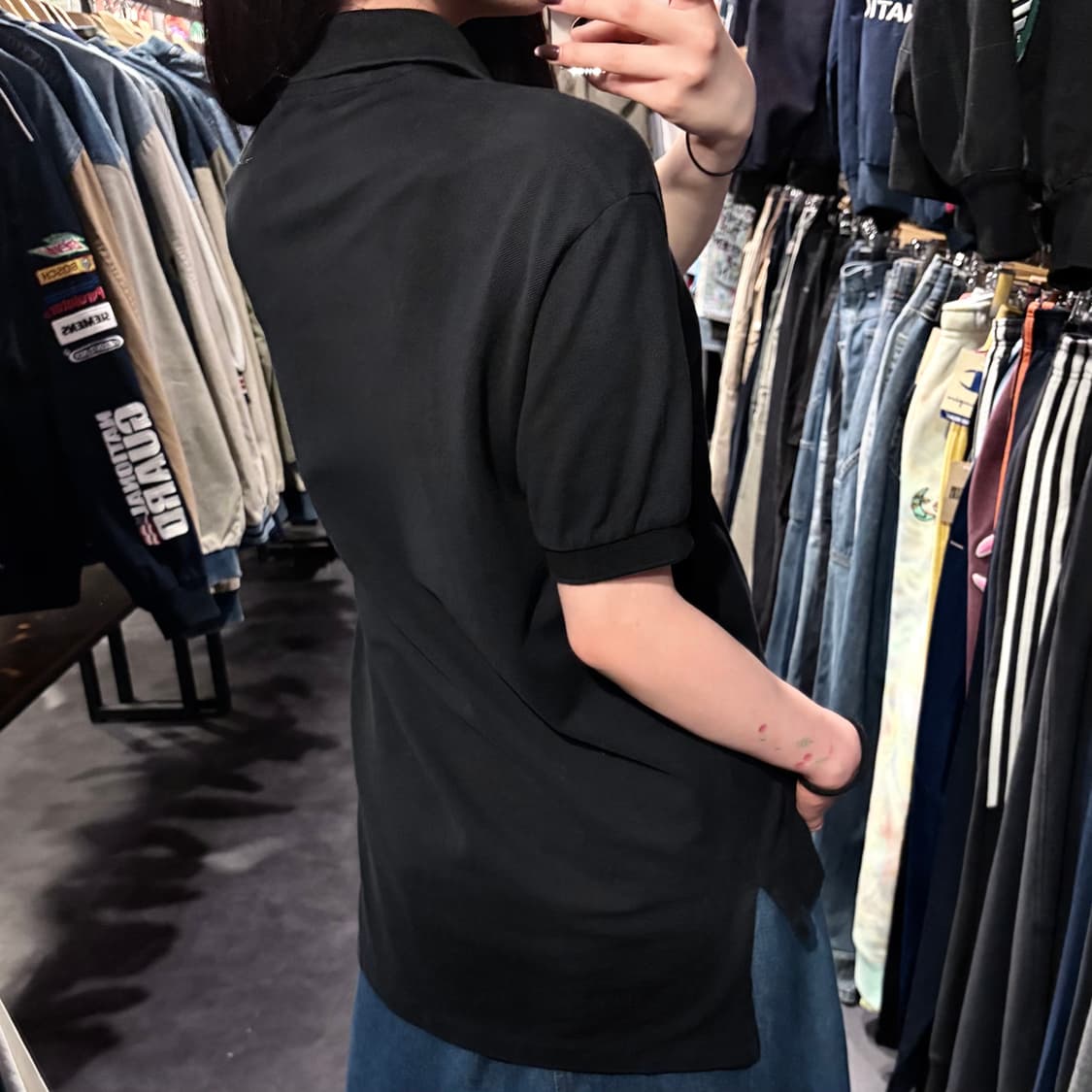 [IM] 폴로랄프로렌 반팔 피케 셔츠 블랙 상품이미지5