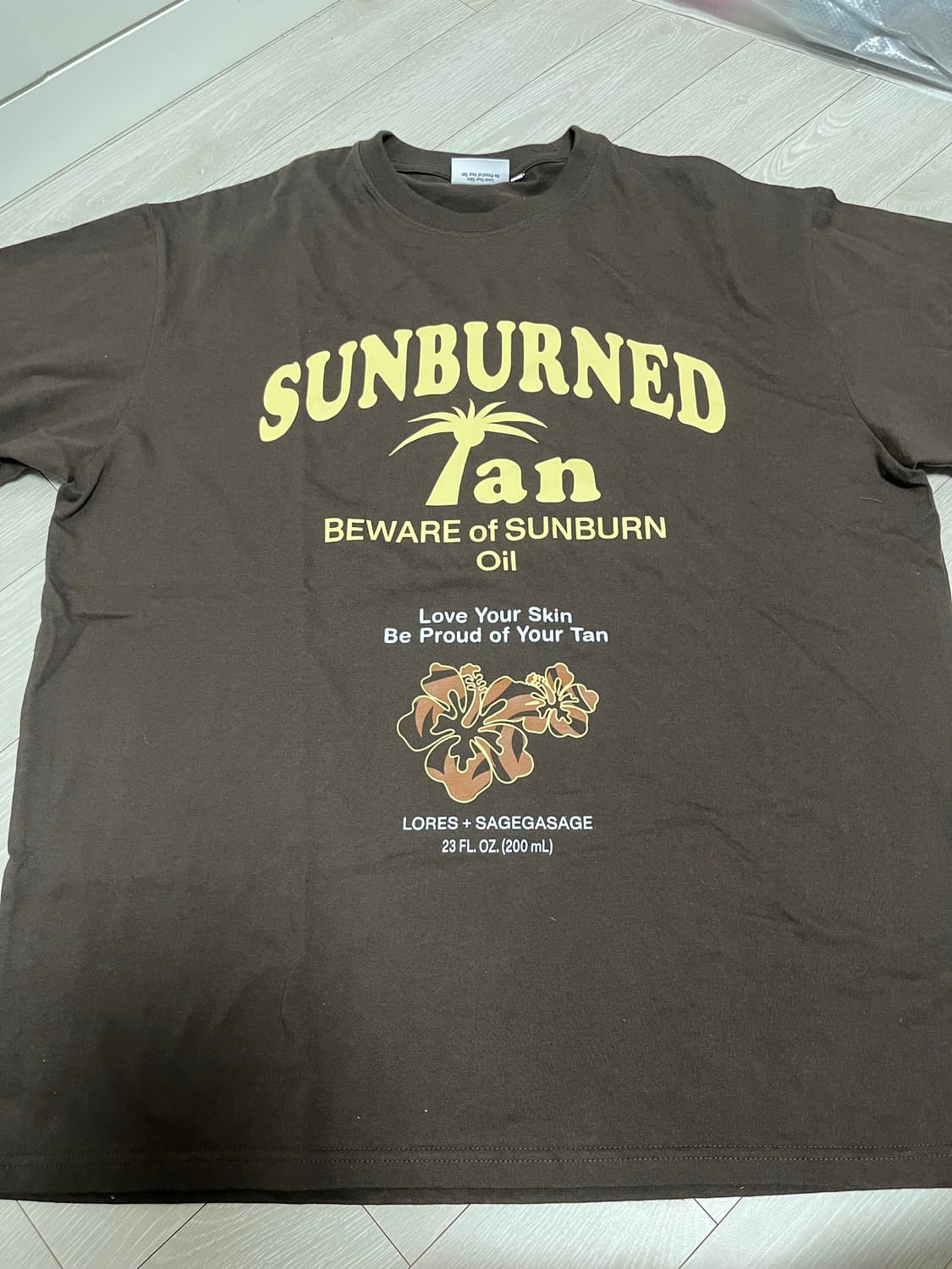 로어스 세이지가세이지 콜라보 티셔츠 상품이미지1