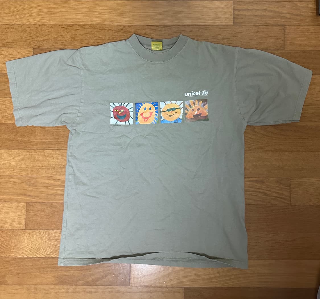 [M] 유니세프 티셔츠 상품이미지1