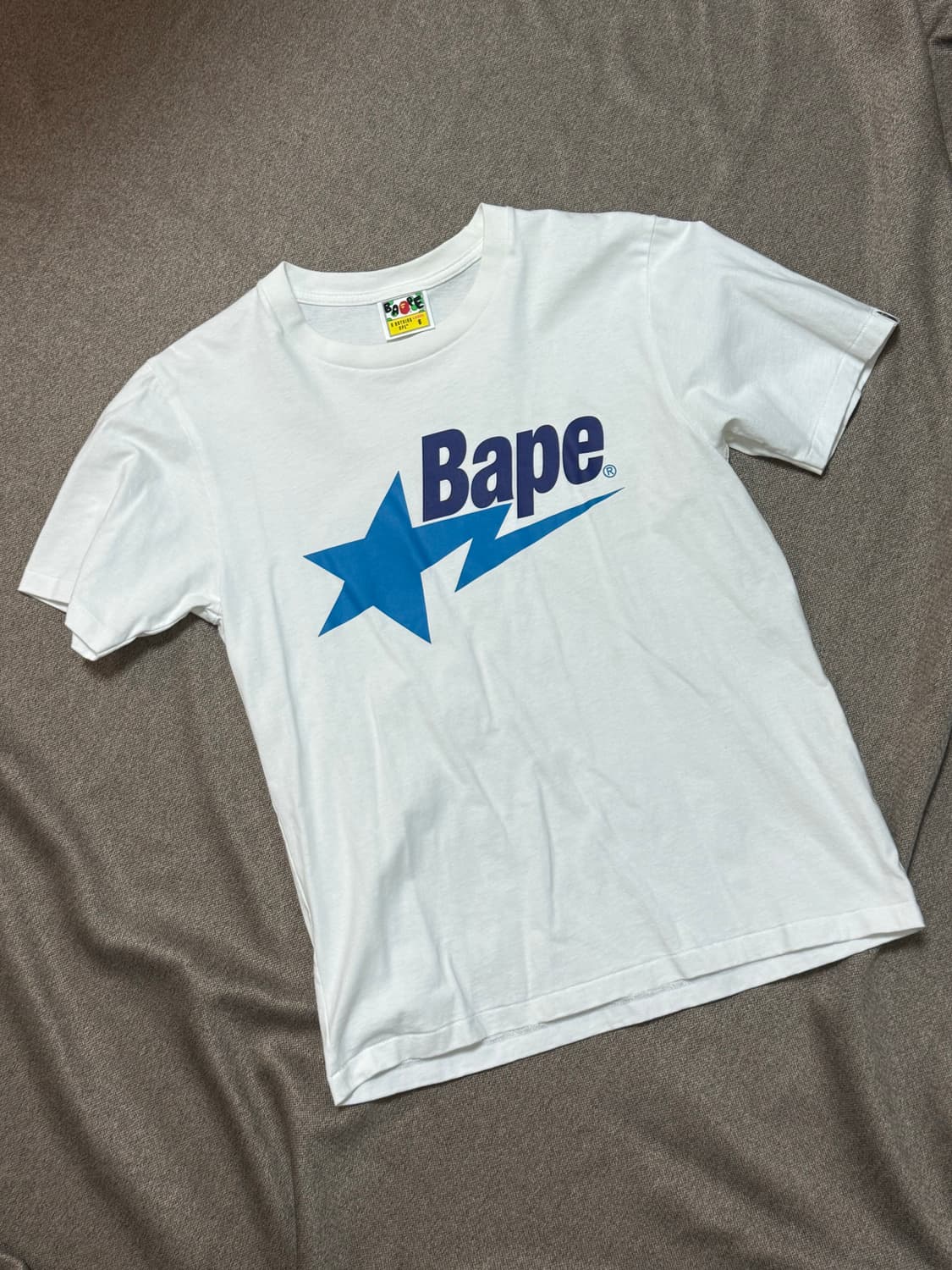 Bape 베이프 반팔 티셔츠 화이트 상품이미지1