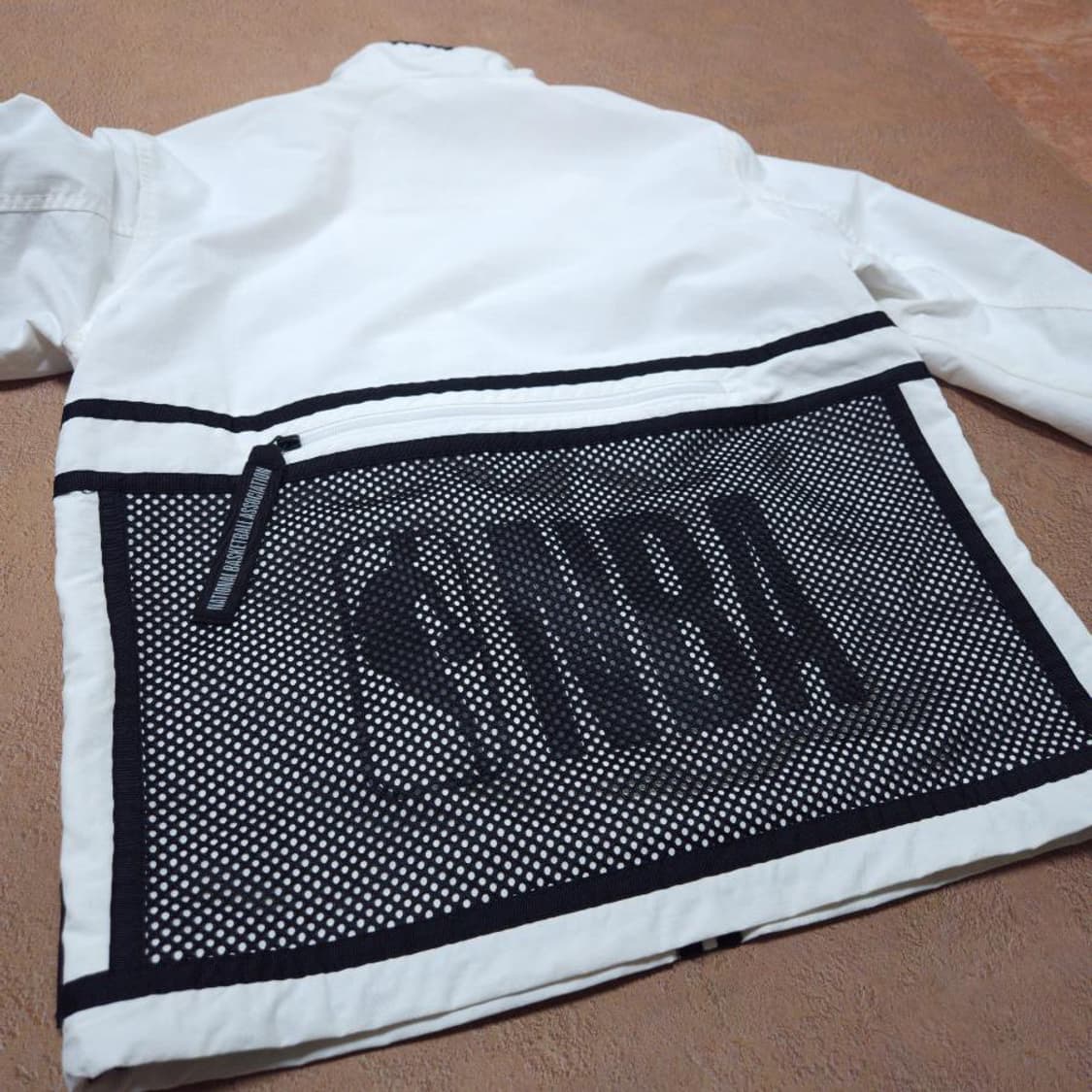 바배) NBA 골든스테이트 워리어스 메쉬 배색 바람막이 상품이미지2