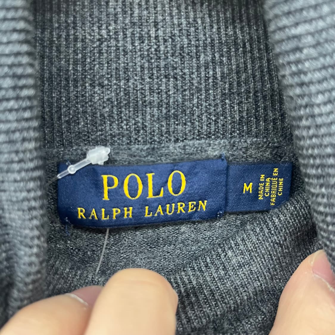 폴로 랄프로렌 차콜 터틀넥 니트 여/M 상품이미지5