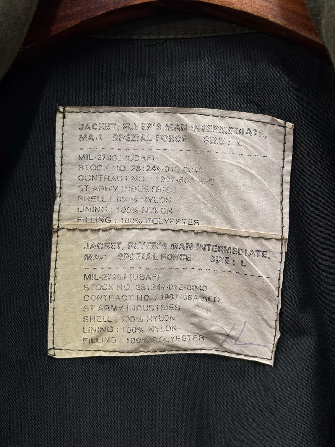 80s ST ARMY INDUSTRIES M-65 Field Jacket 상품이미지5