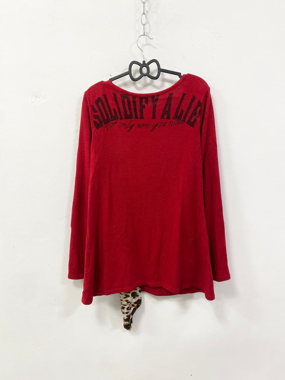 [GHOST OF HARLEM] 고스트 오브 할렘 갸루 레오파드 니트 상품이미지6