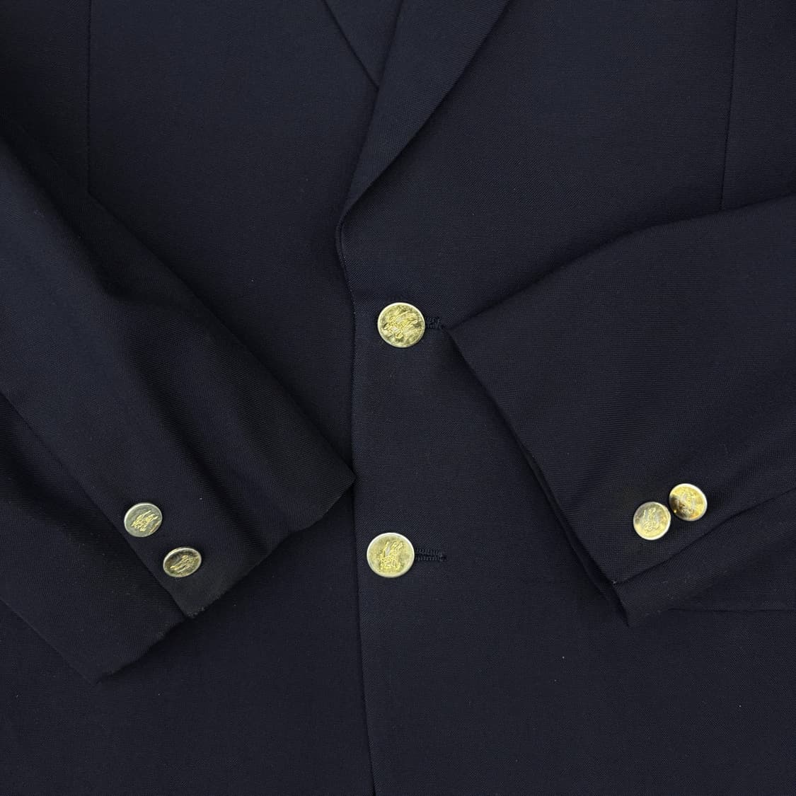 90's 버버리 금장 블레이저 상품이미지3