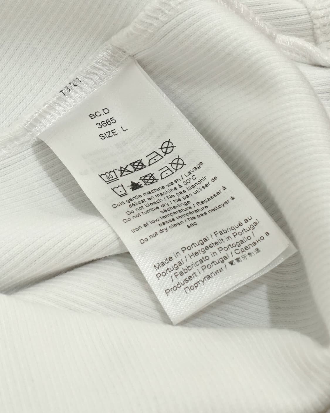 GANNI 가니 립 하트 슬리브리스 티셔츠 상품이미지8