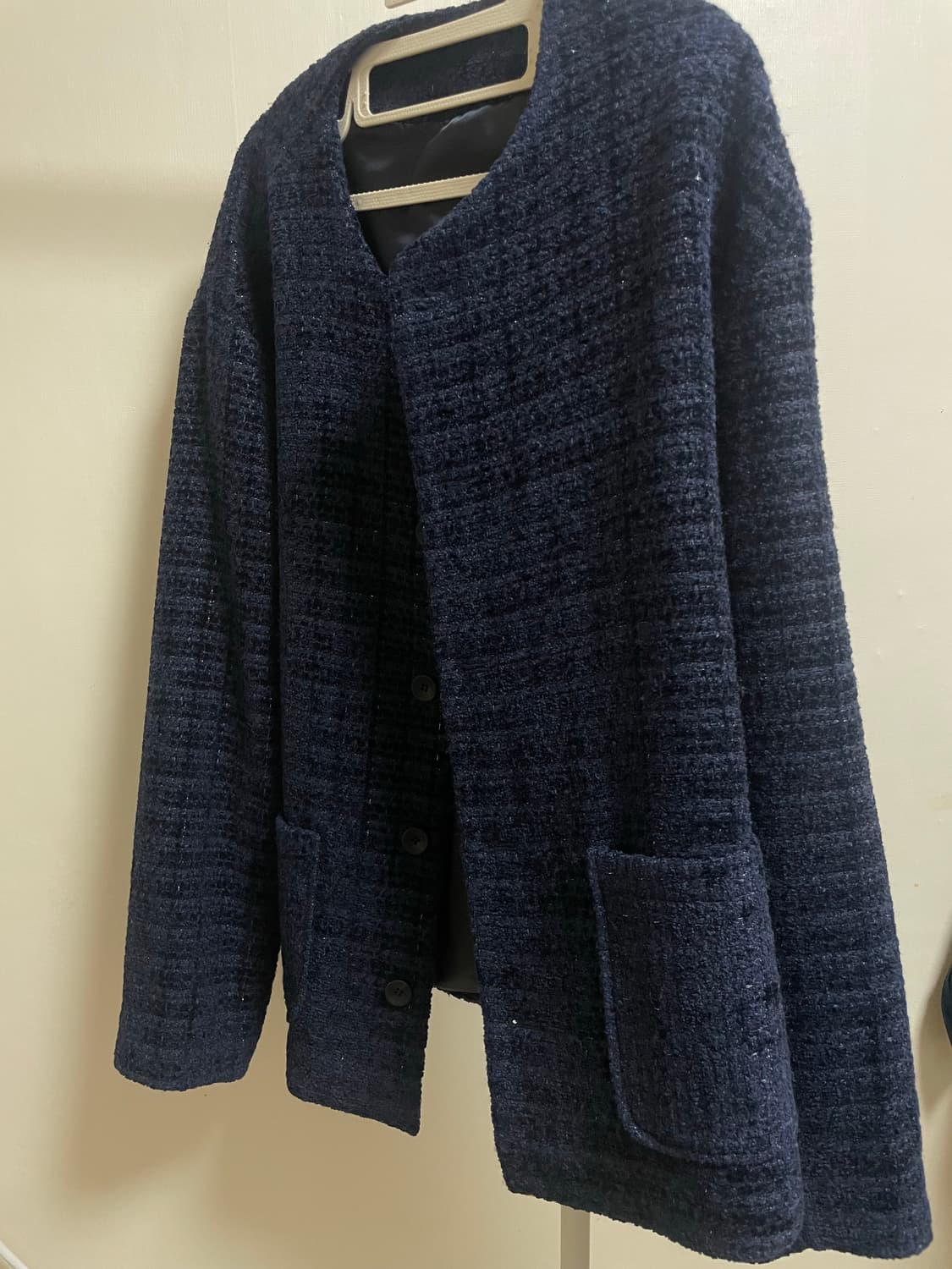 호노 리포트 트위드 가디건 상품이미지2