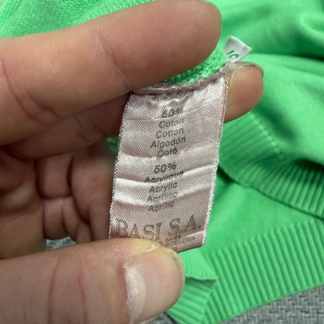 라코스테 로고 코튼 니트 v1649 상품이미지6