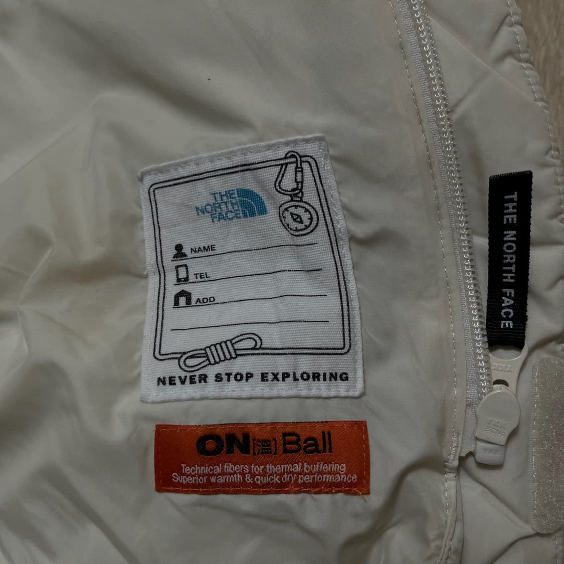 노스페이스 키즈 온볼 후드 롱패딩 150  상품이미지8