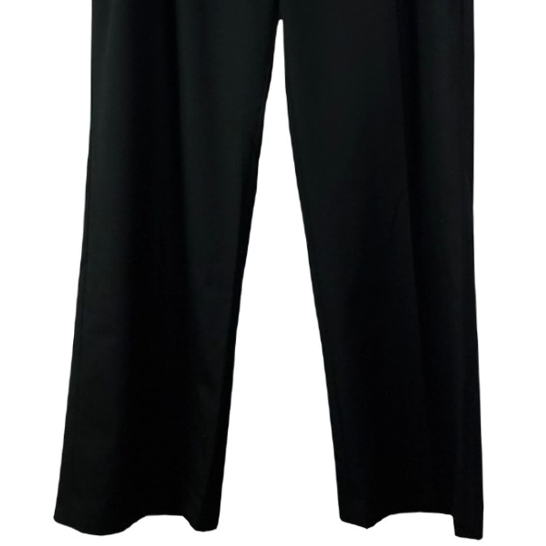 [이에이] 투턱 루즈핏 와이드 팬츠 블랙 M19869 상품이미지5