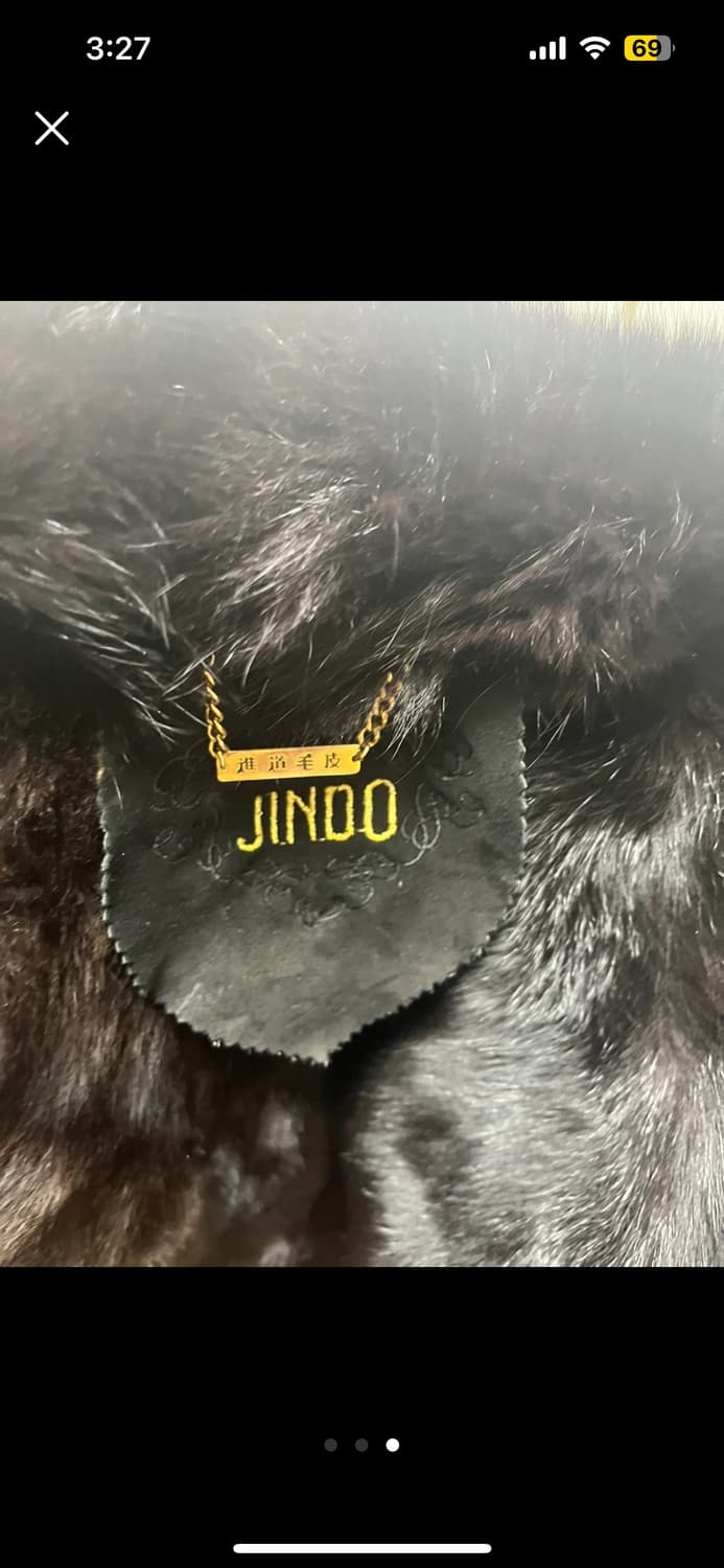 빈티지 진도 JINDO 무스탕 코트 에눌가능 상품이미지3