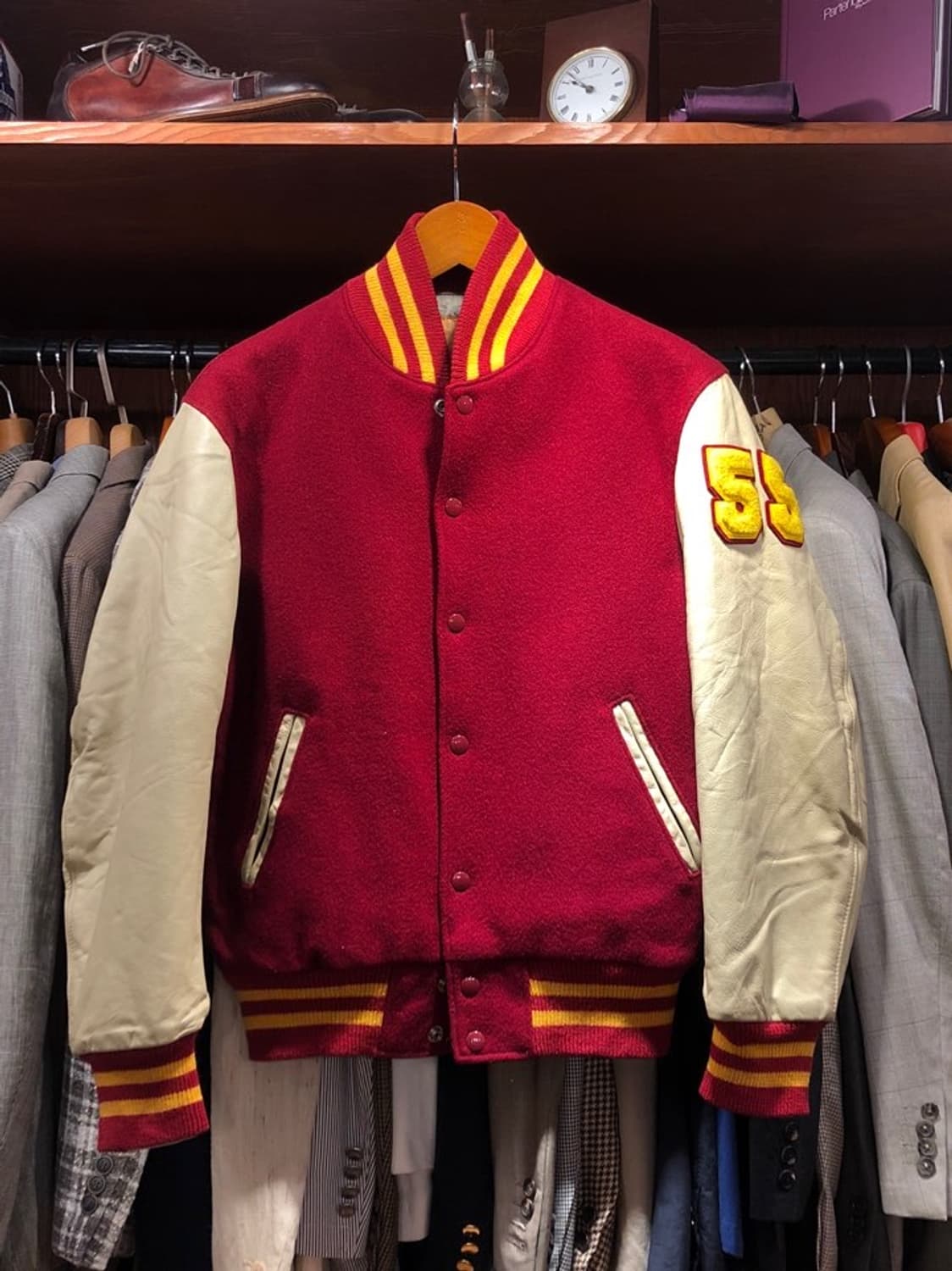 골든베어 바시티 자켓 상품이미지1