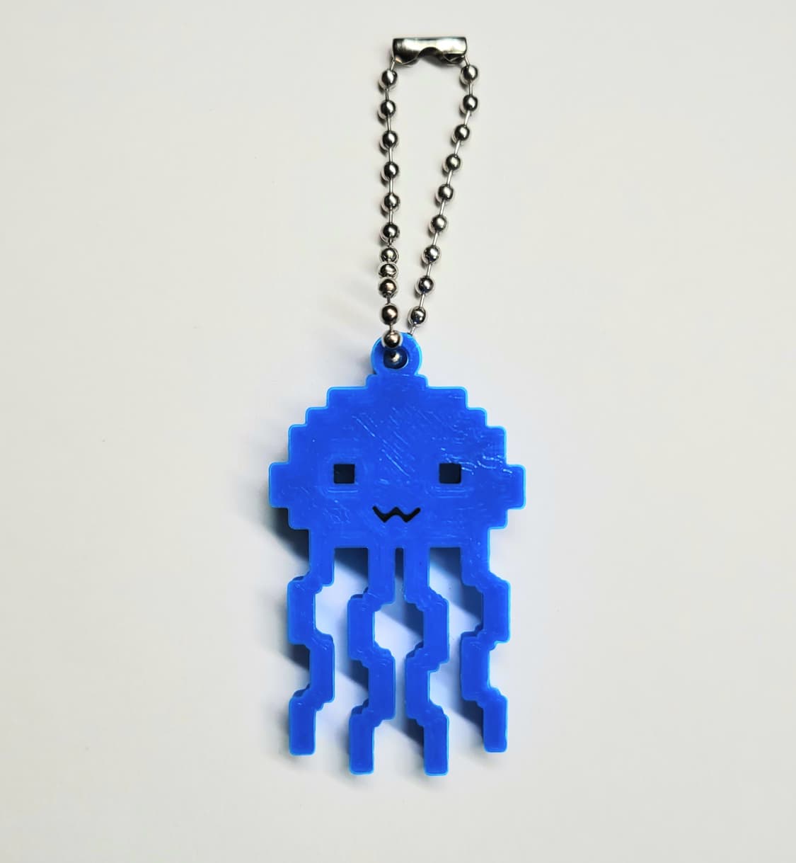 해파리 스마일 8비트 키링 키체인 상품이미지2
