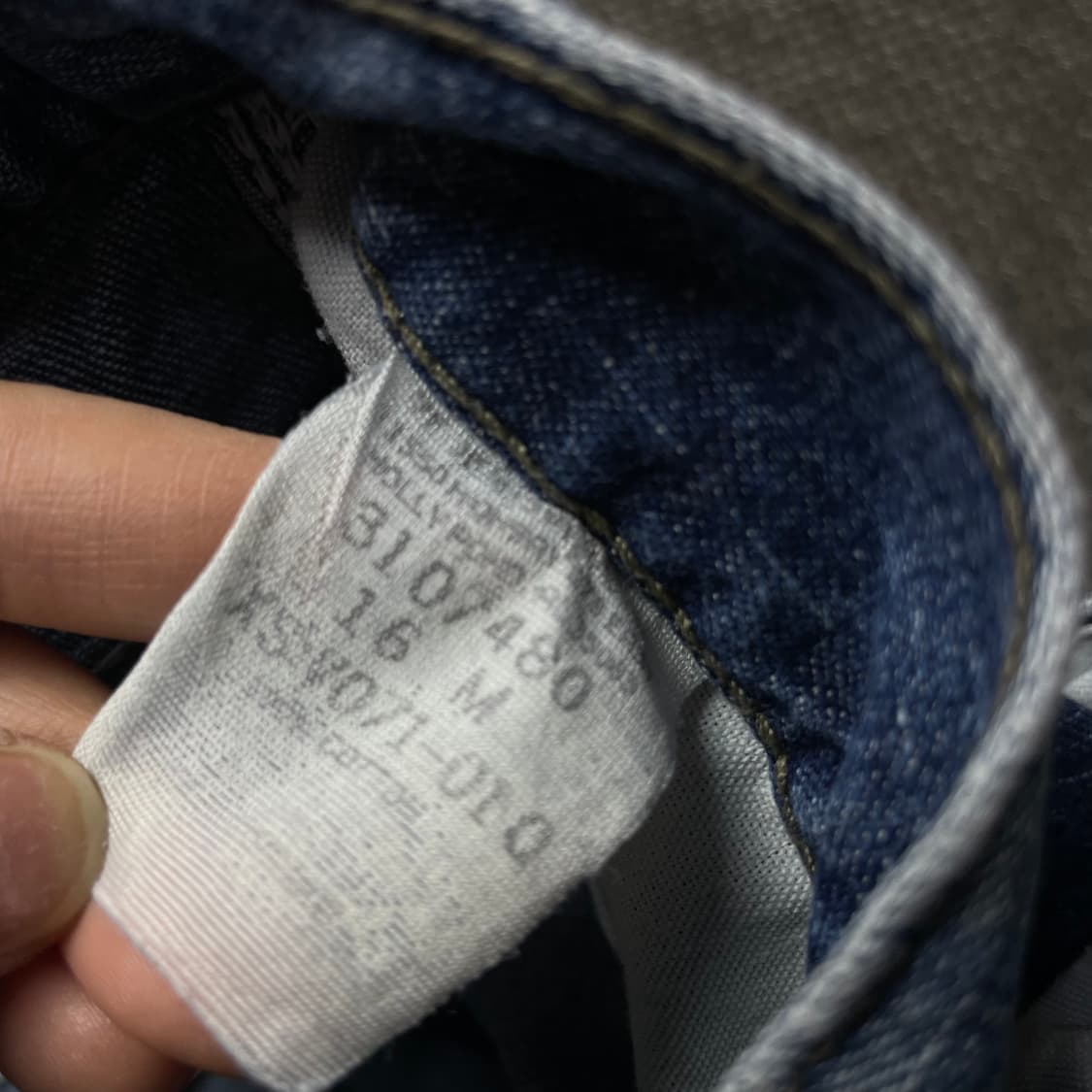 (36) Lee riveted 중청 백카펜터 데님 팬츠 상품이미지5