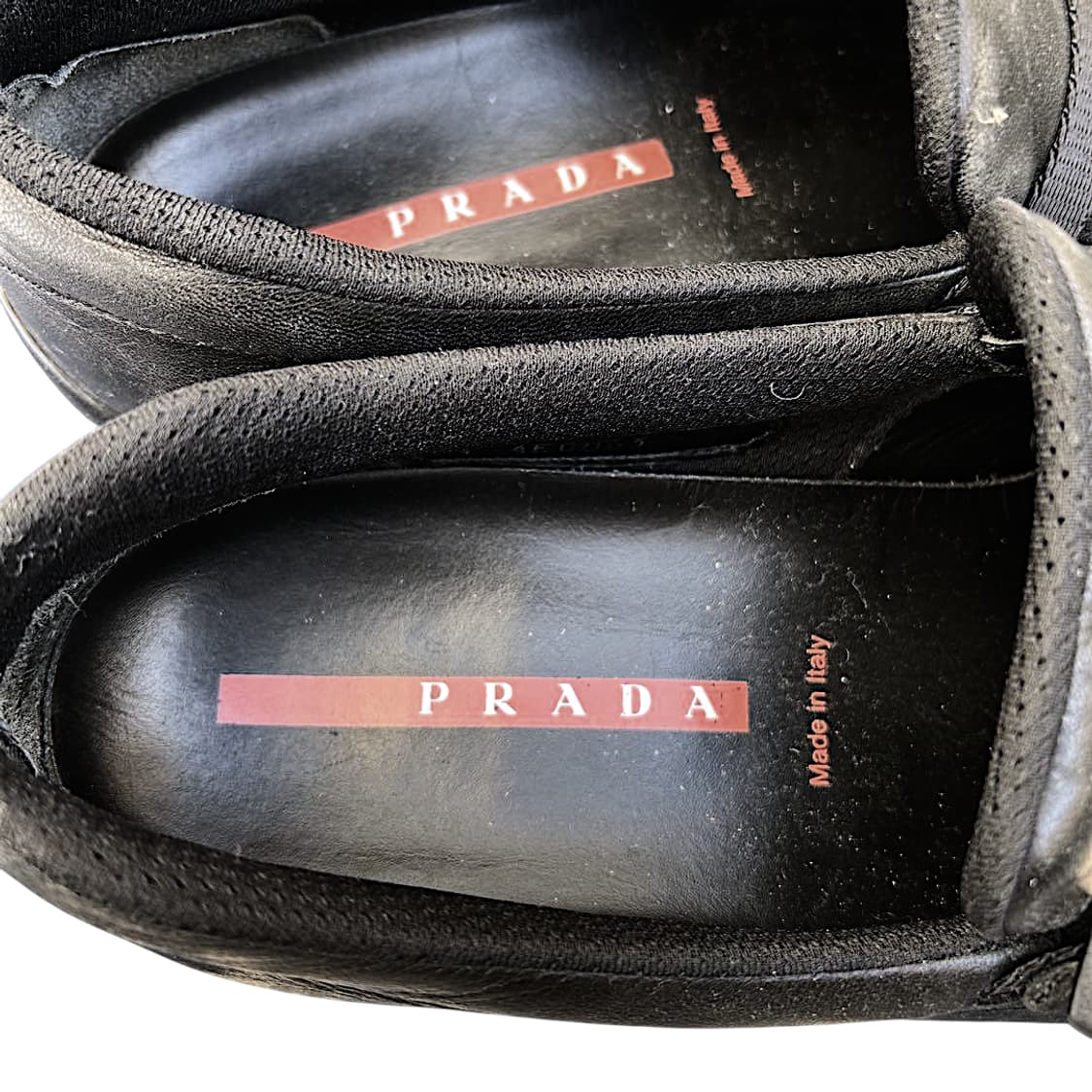 프라다 스포츠 아카이브 버클 레더 스니커즈 상품이미지7