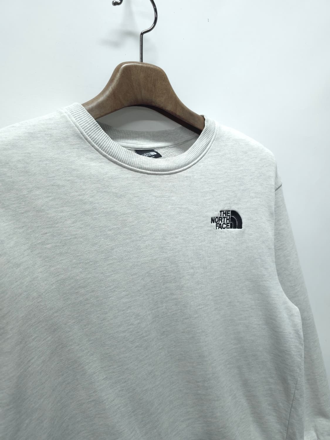 노스페이스 화이트멜란지 맨투맨 ( 남성100) 상품이미지5