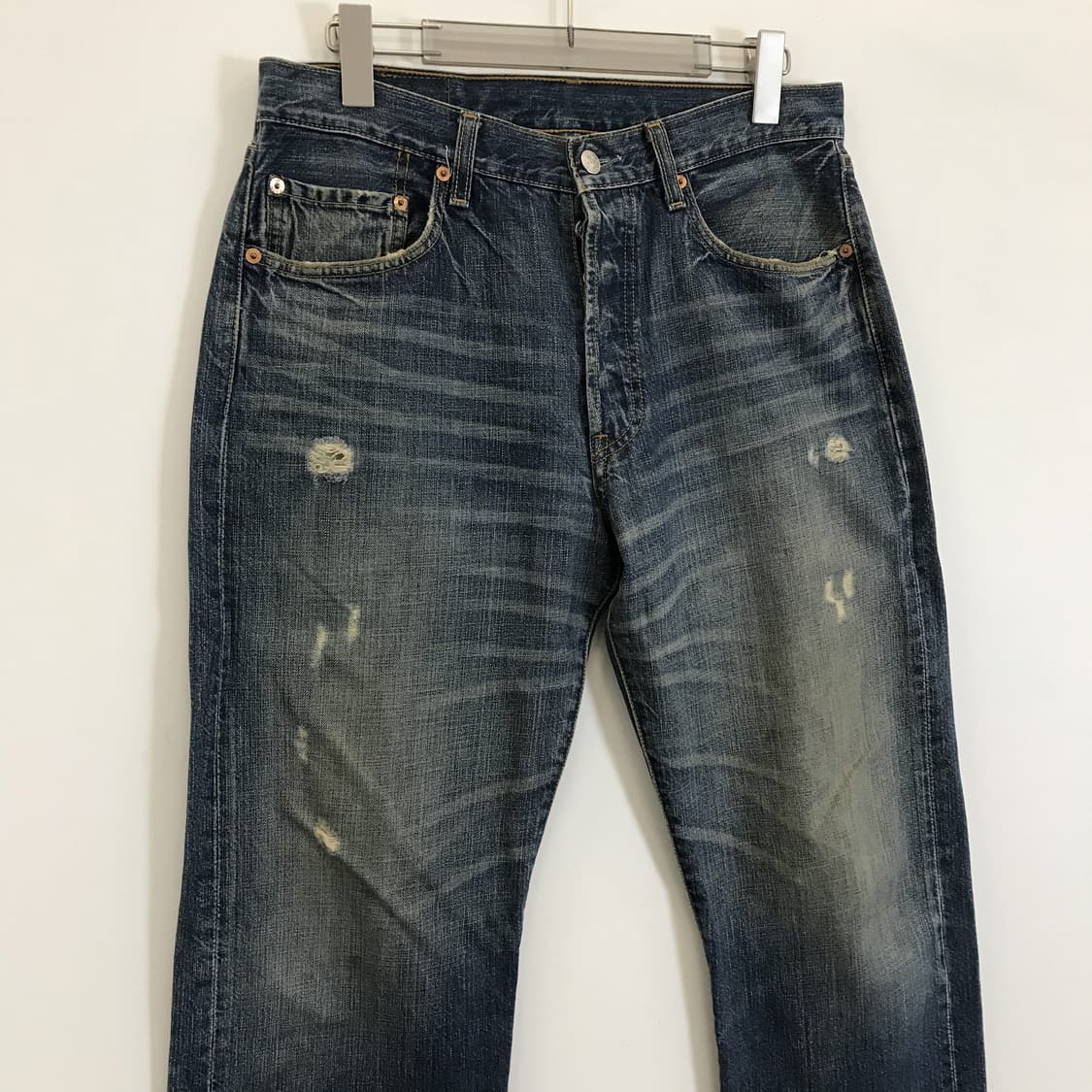 리바이스 00s 501 워싱 데님청바지 [31-32인치] 상품이미지2