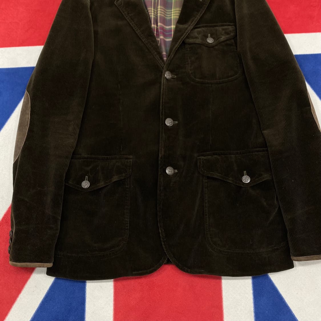 폴로 코듀로이 블레이져 40R 실측 100 상품이미지4