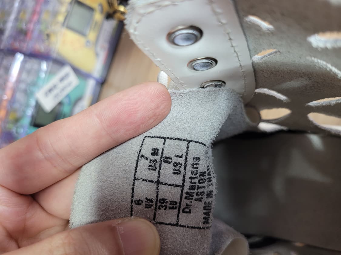 Dr.martens aston 닥터마틴 아스톤 화이트 워커(한정판) 상품이미지6