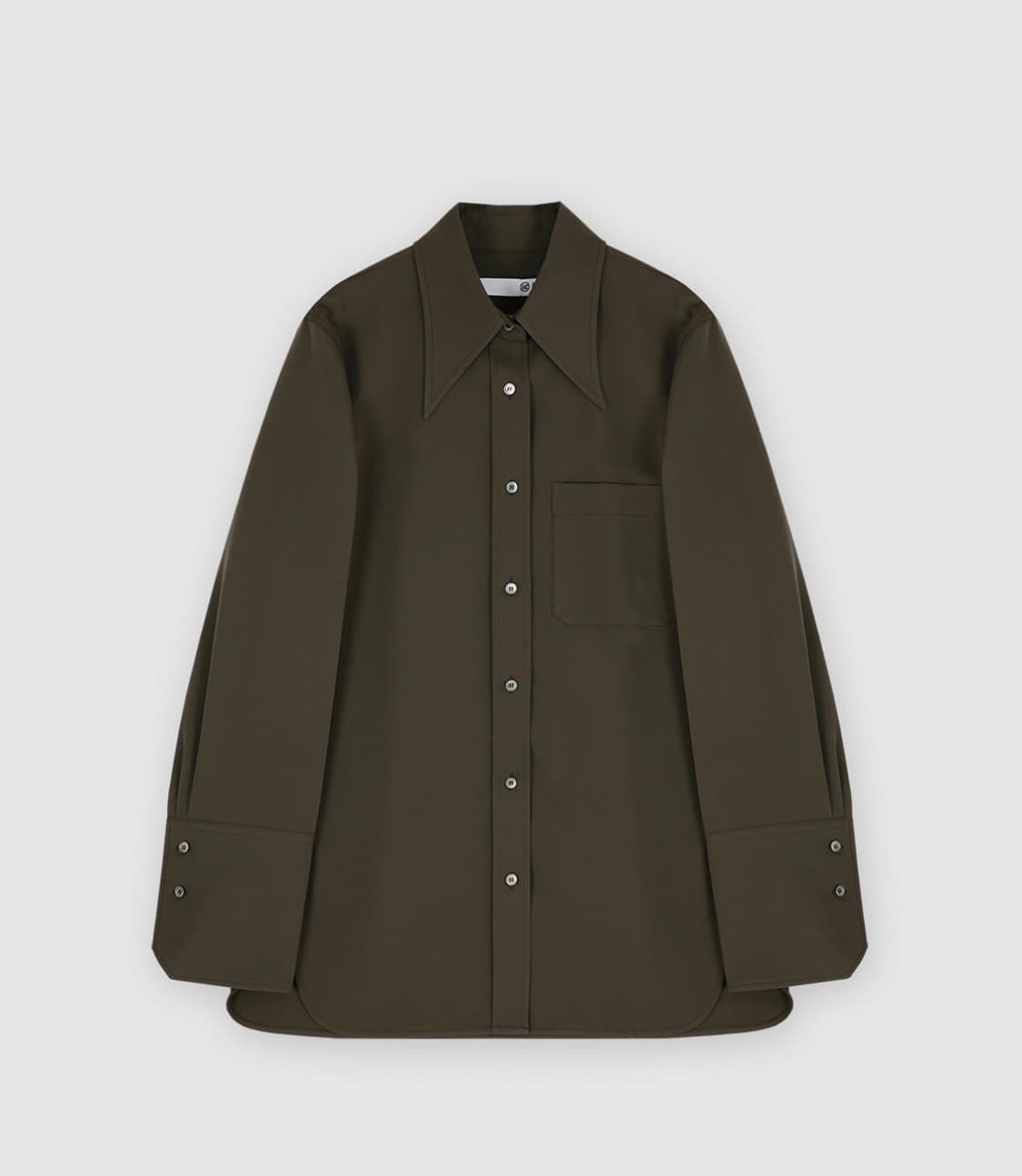 Recto렉토 드레이프 랩 셔츠 (택달린새상품) 상품이미지7