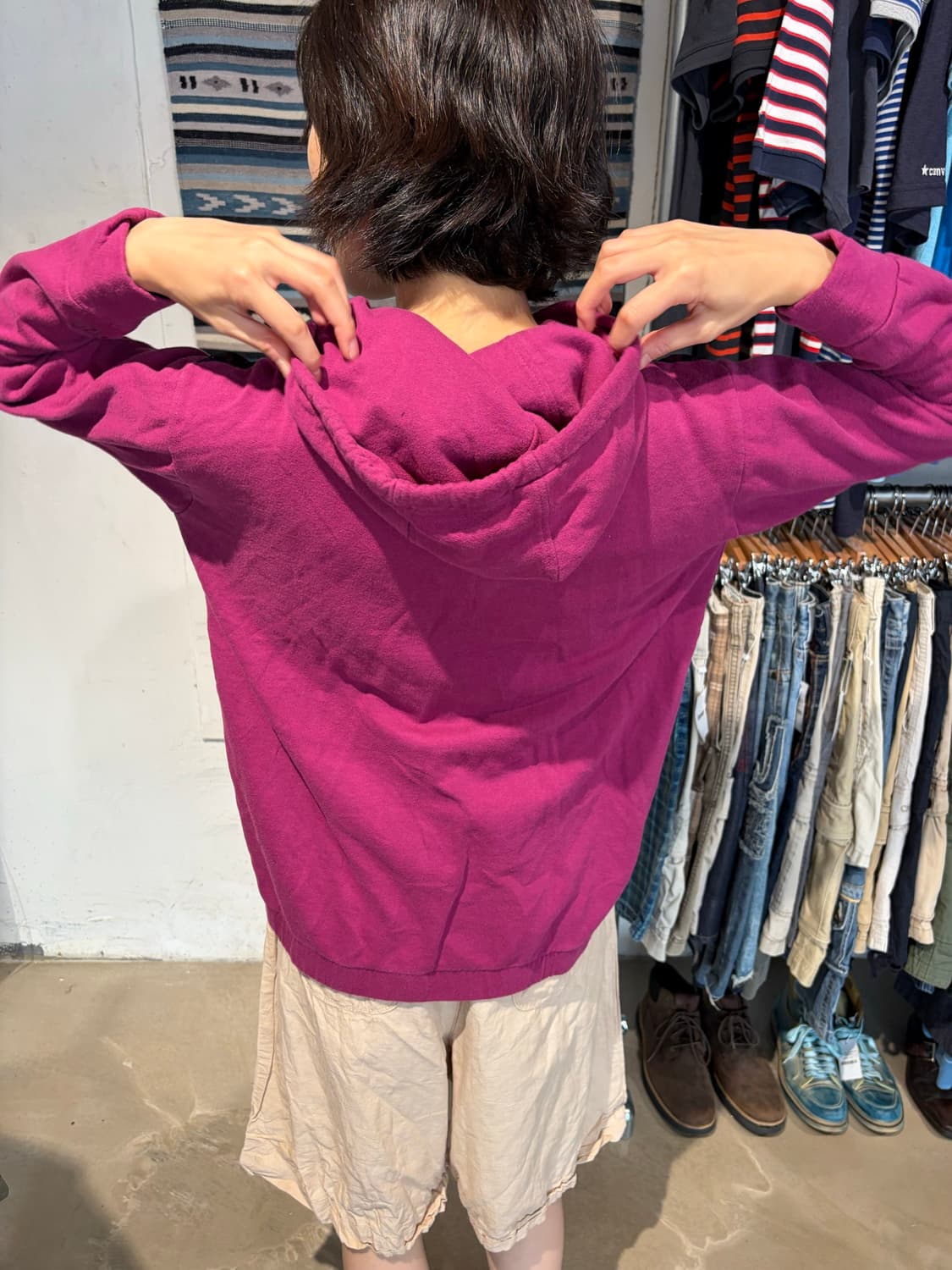 danza 레이스 후드 집업 S 상품이미지5