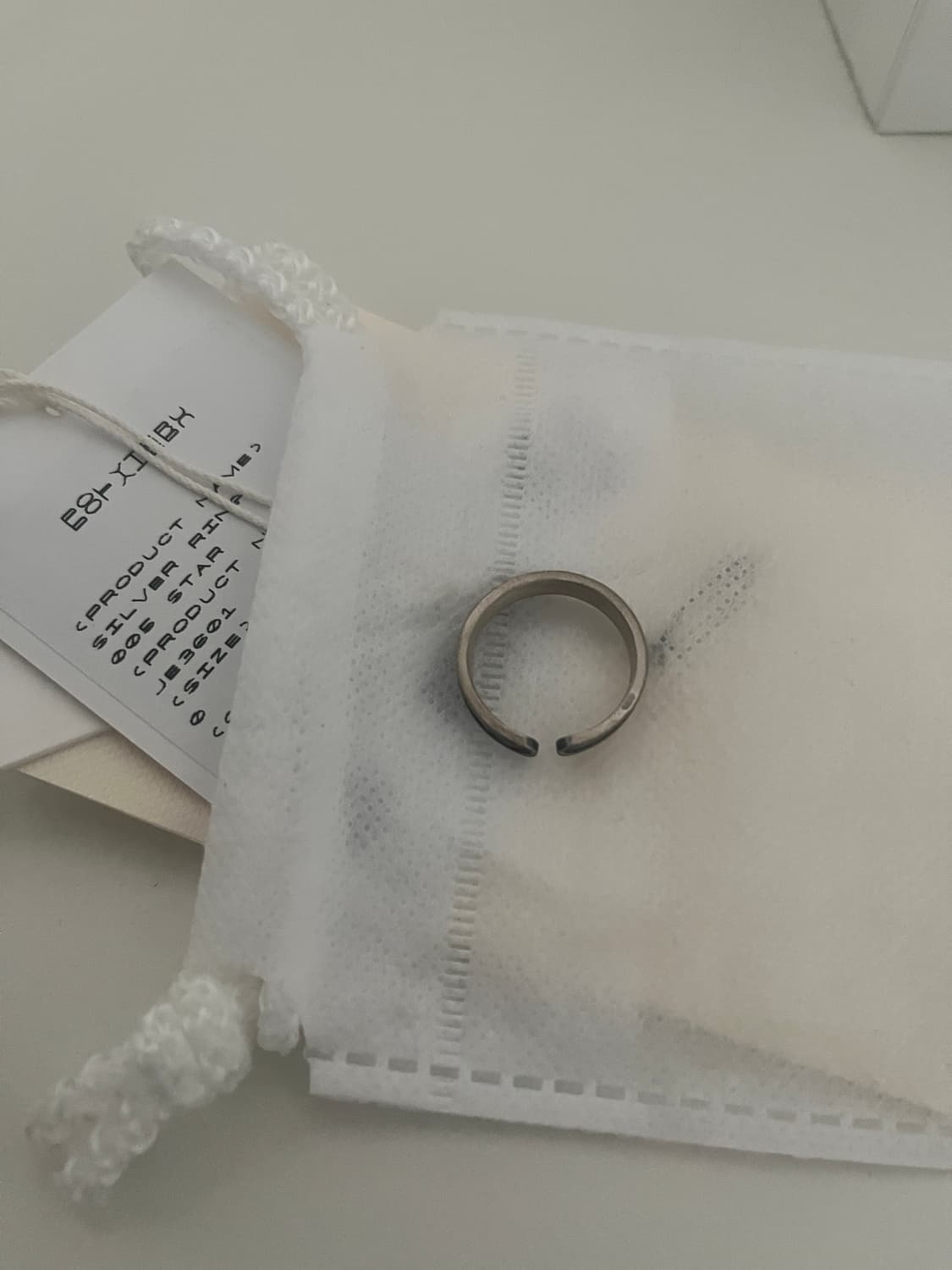 폴리테루 925 실버링 005 스타 19호 상품이미지2