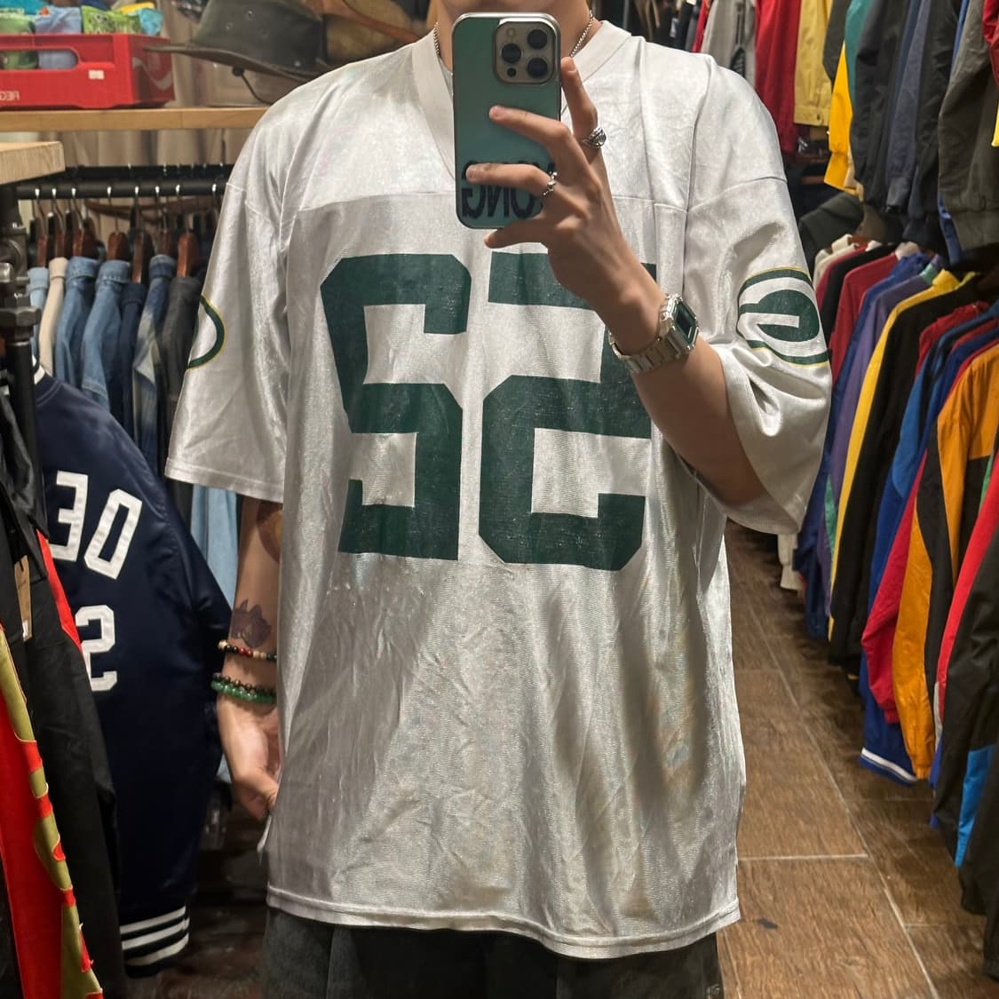 [HI] NFL 반팔져지 화이트 상품이미지3