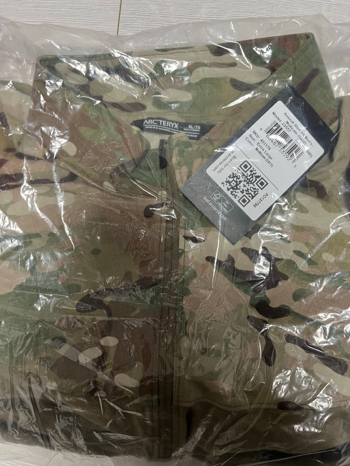 아크테릭스 리프 어썰트 셔츠 ar XL 상품이미지1