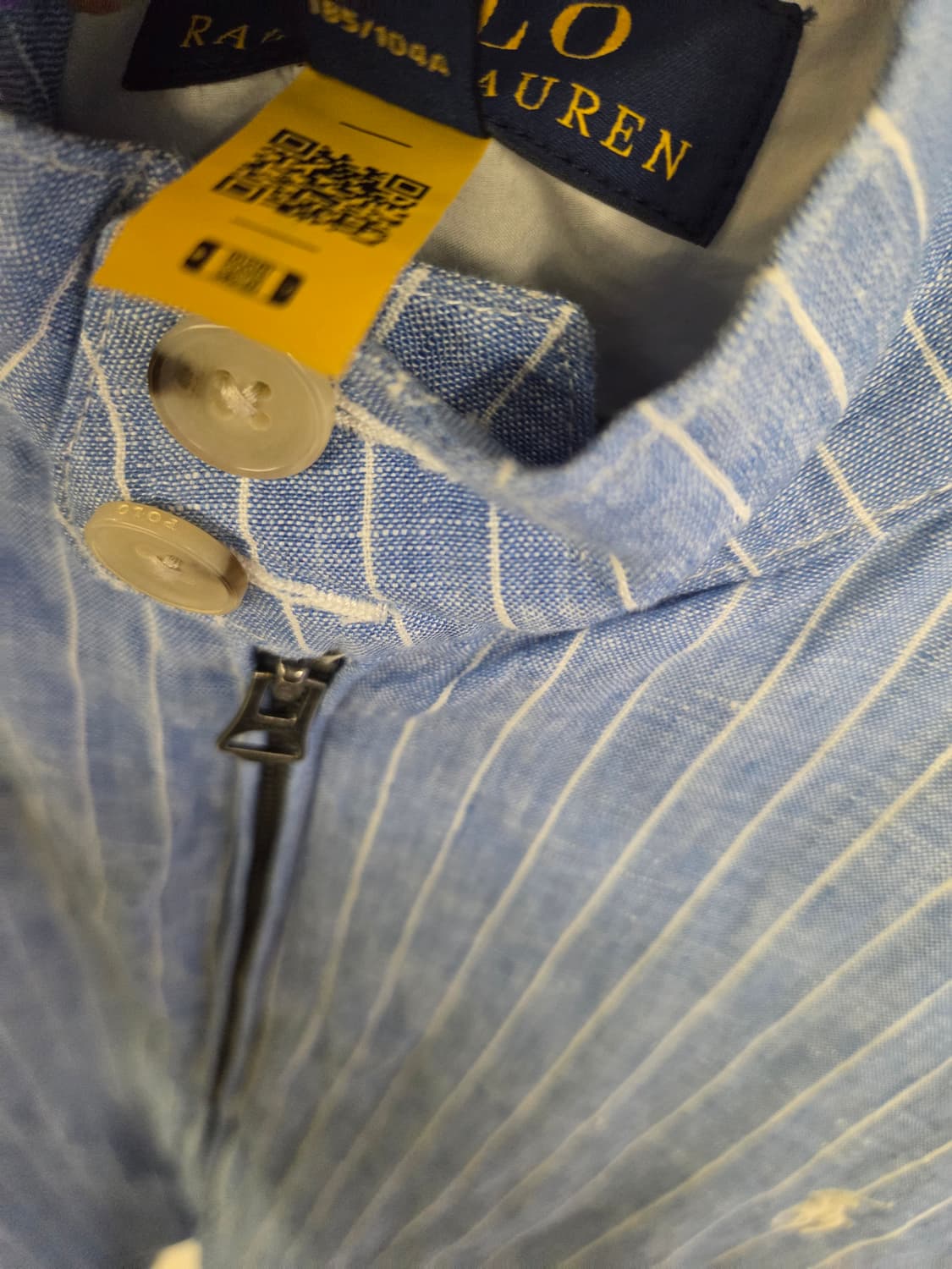 폴로 랄프로렌 린넨 스트라이프 자켓 XL 상품이미지4