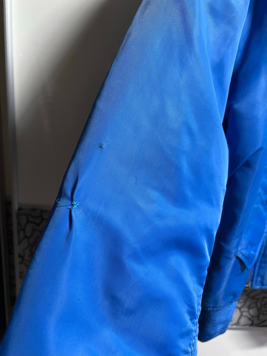 빈티지 블루 패치 MA-1 항공 점퍼 상품이미지2