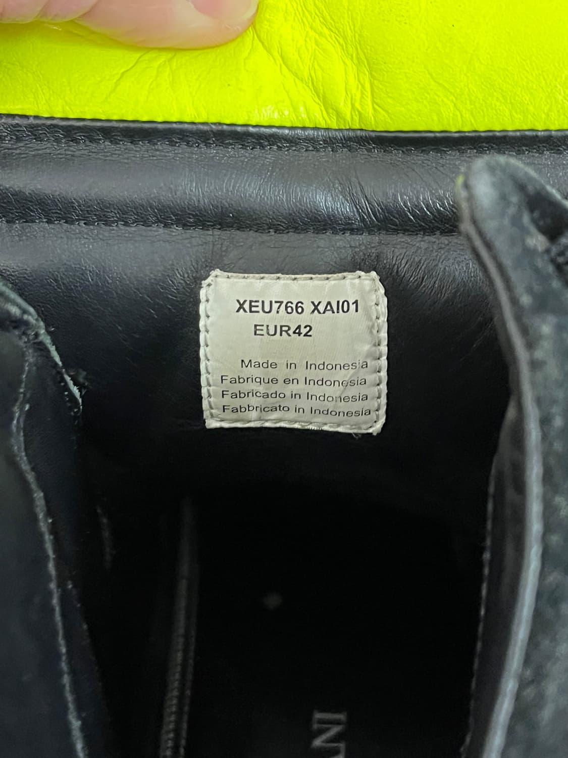 엠포리오 아르마니 하이탑 스니커즈 상품이미지6