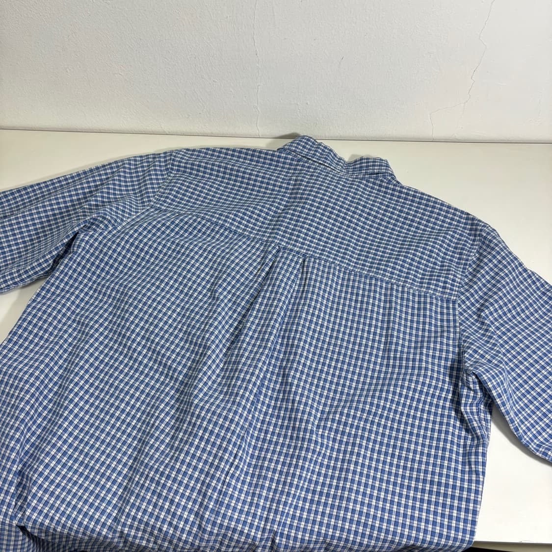 L-XL 챕스랄프로렌 오버핏 원포켓 체크셔츠 남방 상품이미지4