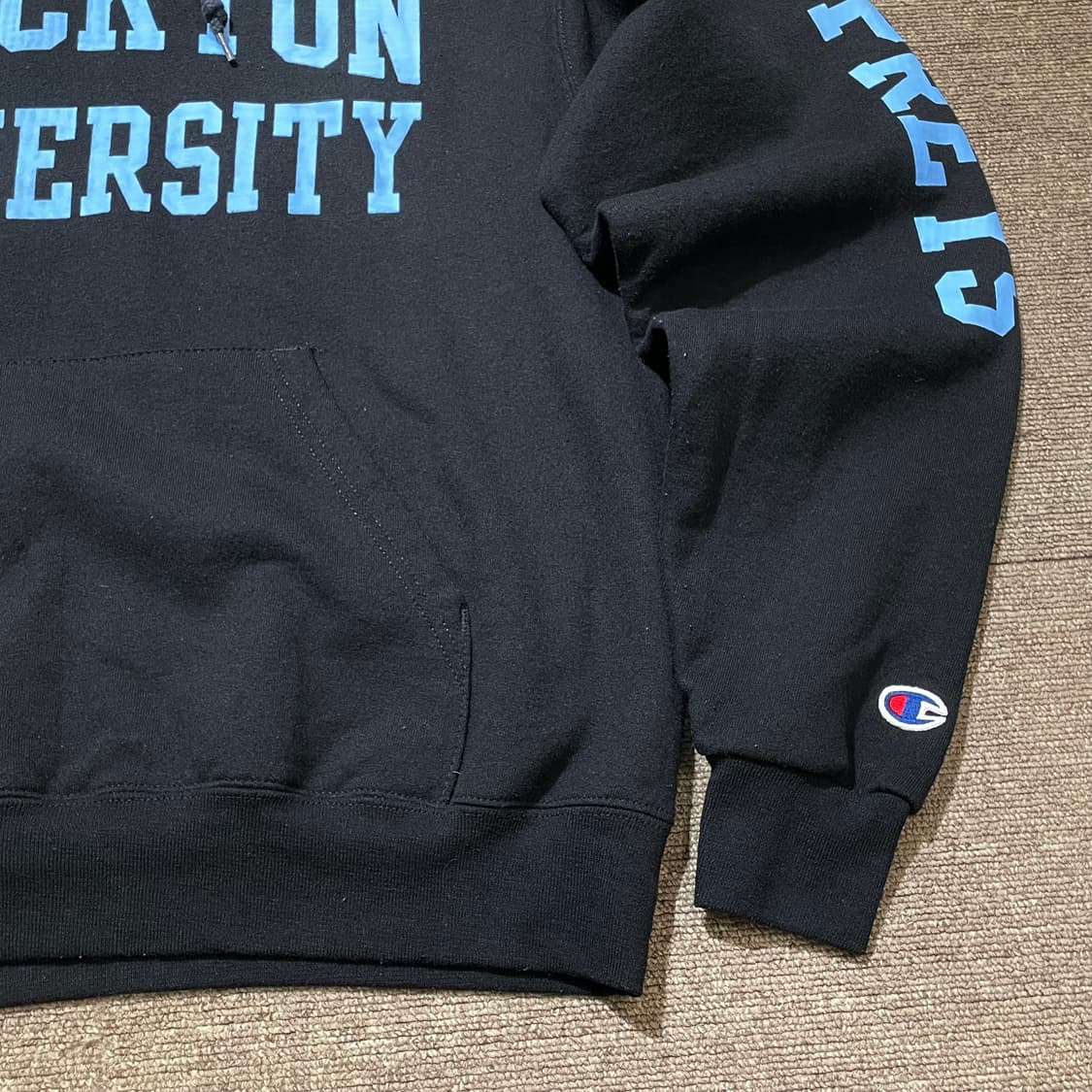 (S) Champion 챔피온 유니버시티 프린팅 후드티 상품이미지7