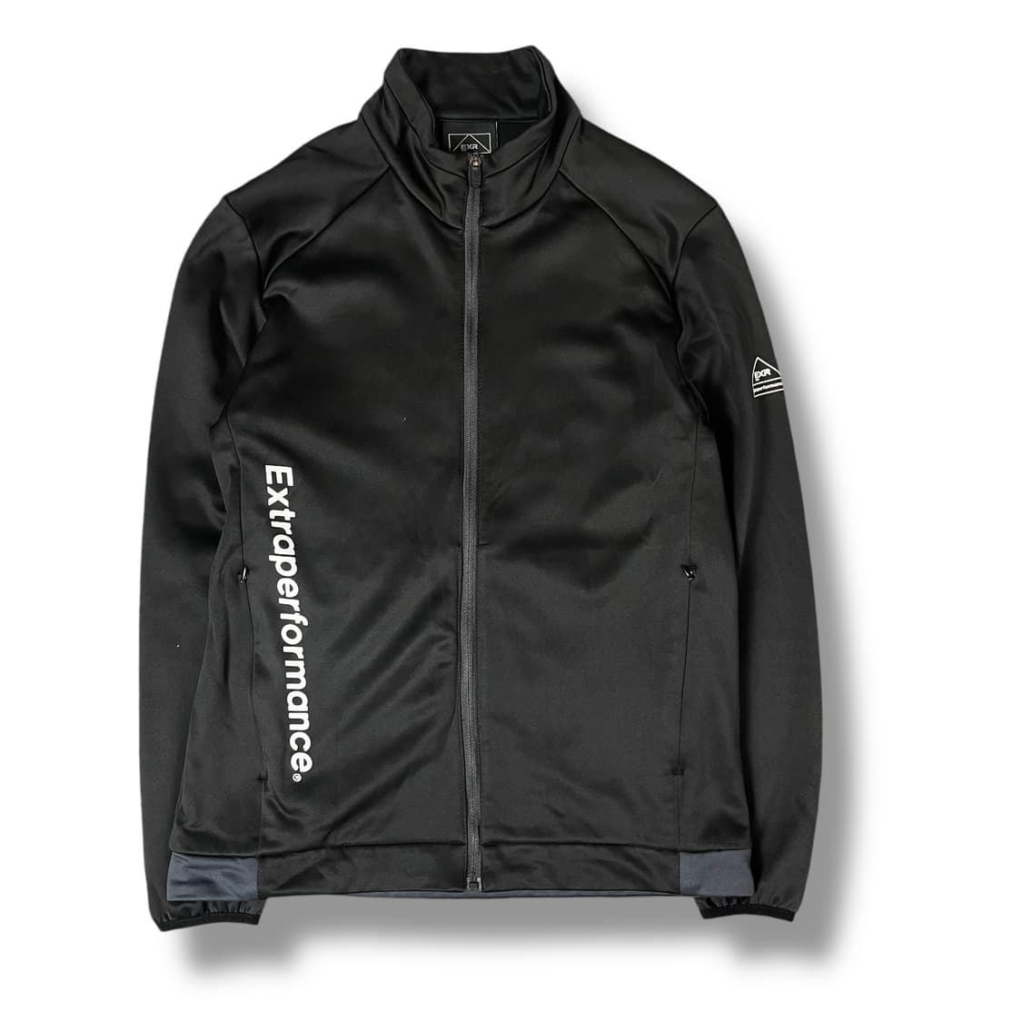 EXR 빅로고 블랙 기모 트랙 집업 95 상품이미지1