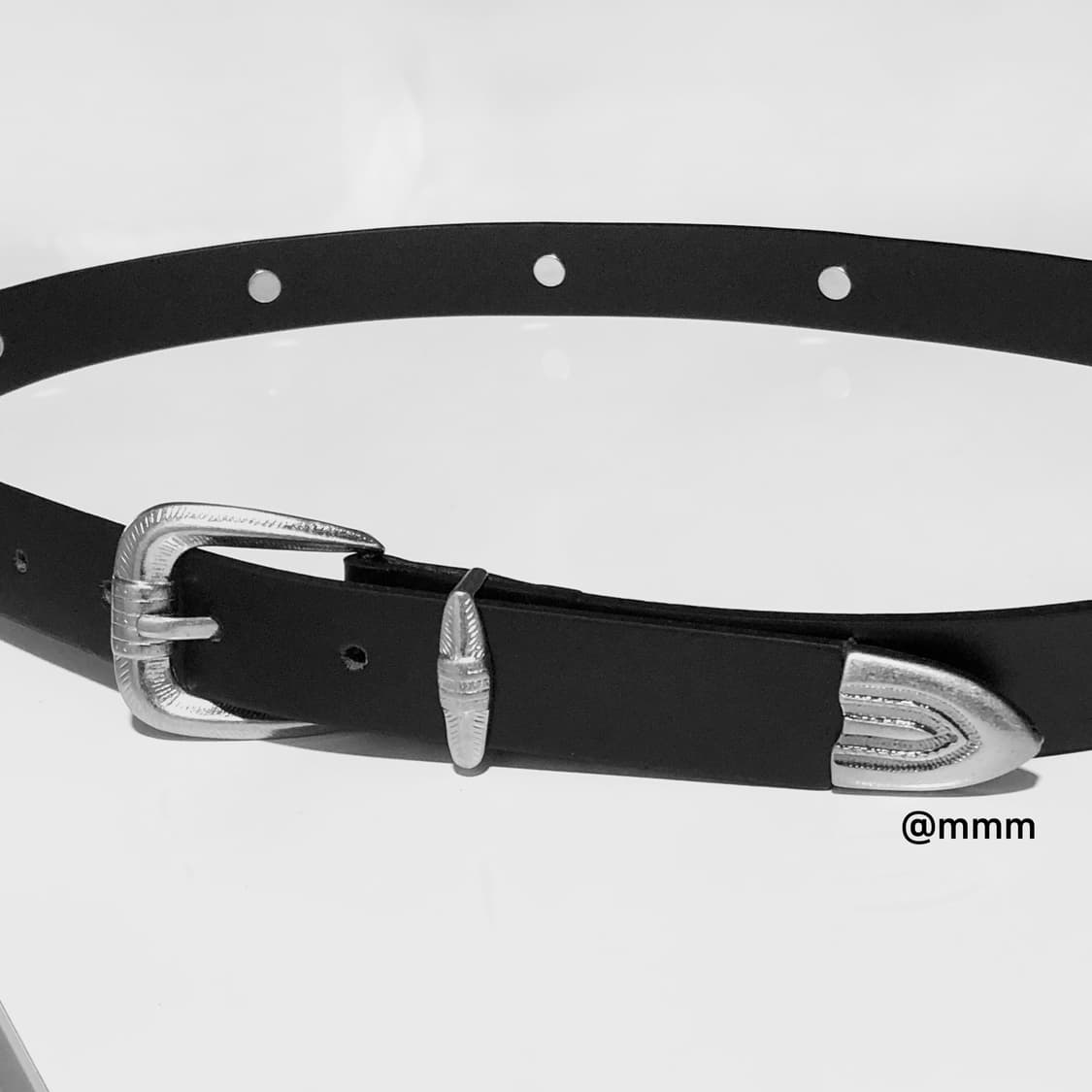 [Unisex] 웨스턴 스터드찡 벨트 상품이미지9