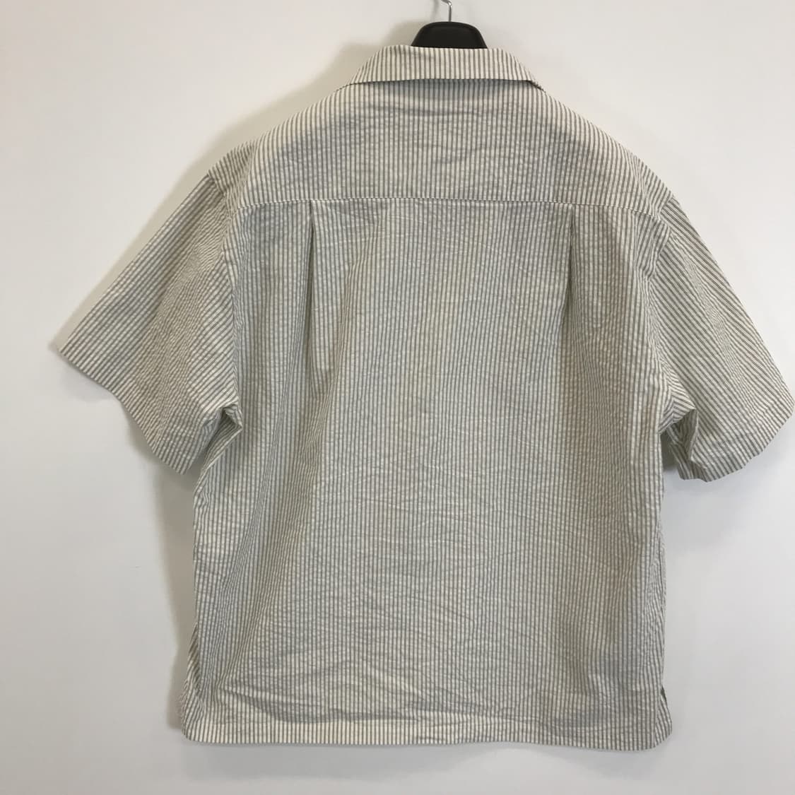 유니폼브릿지 오픈카라 시어서커 셔츠 [XL] 상품이미지3