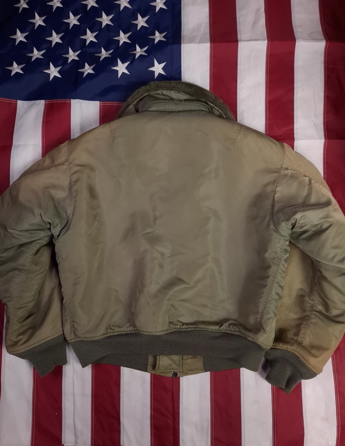 밀리터리 미공군 TAPE B-15C 항공자켓 상품이미지7