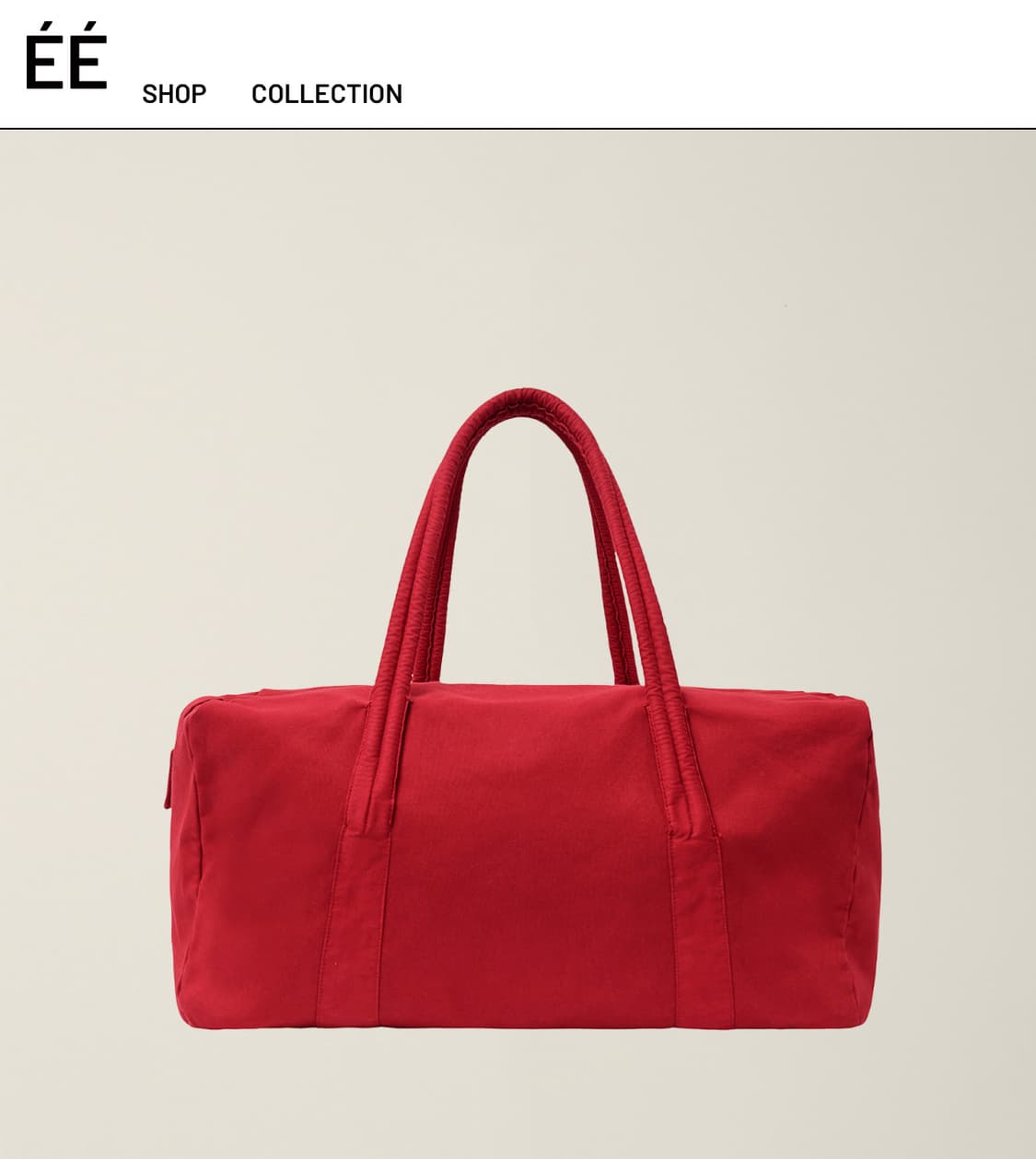 누마레 ee 더플백 레드 라지 상품이미지2