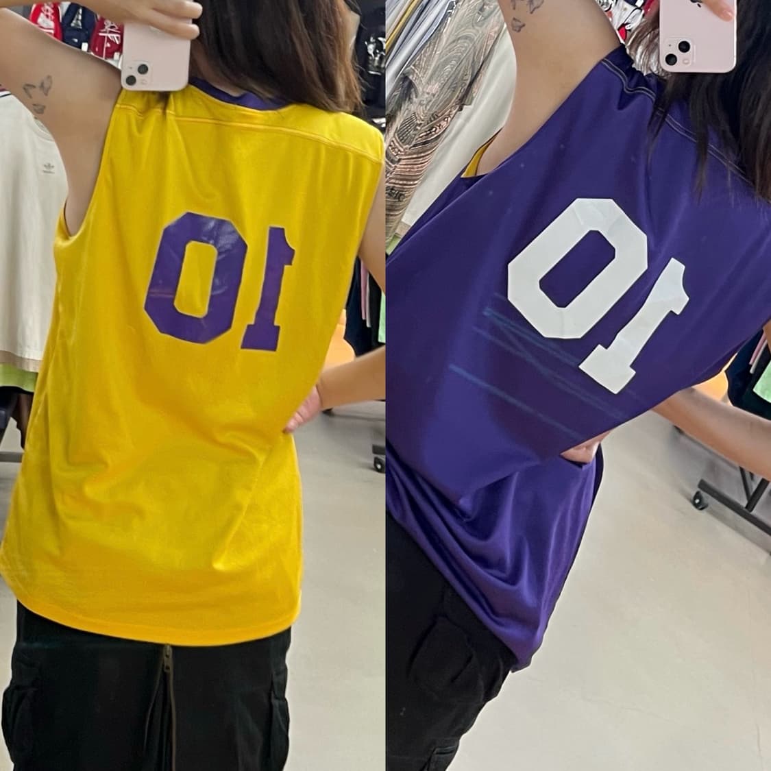 nba LA 레이커스 리버시블 유니폼  상품이미지2