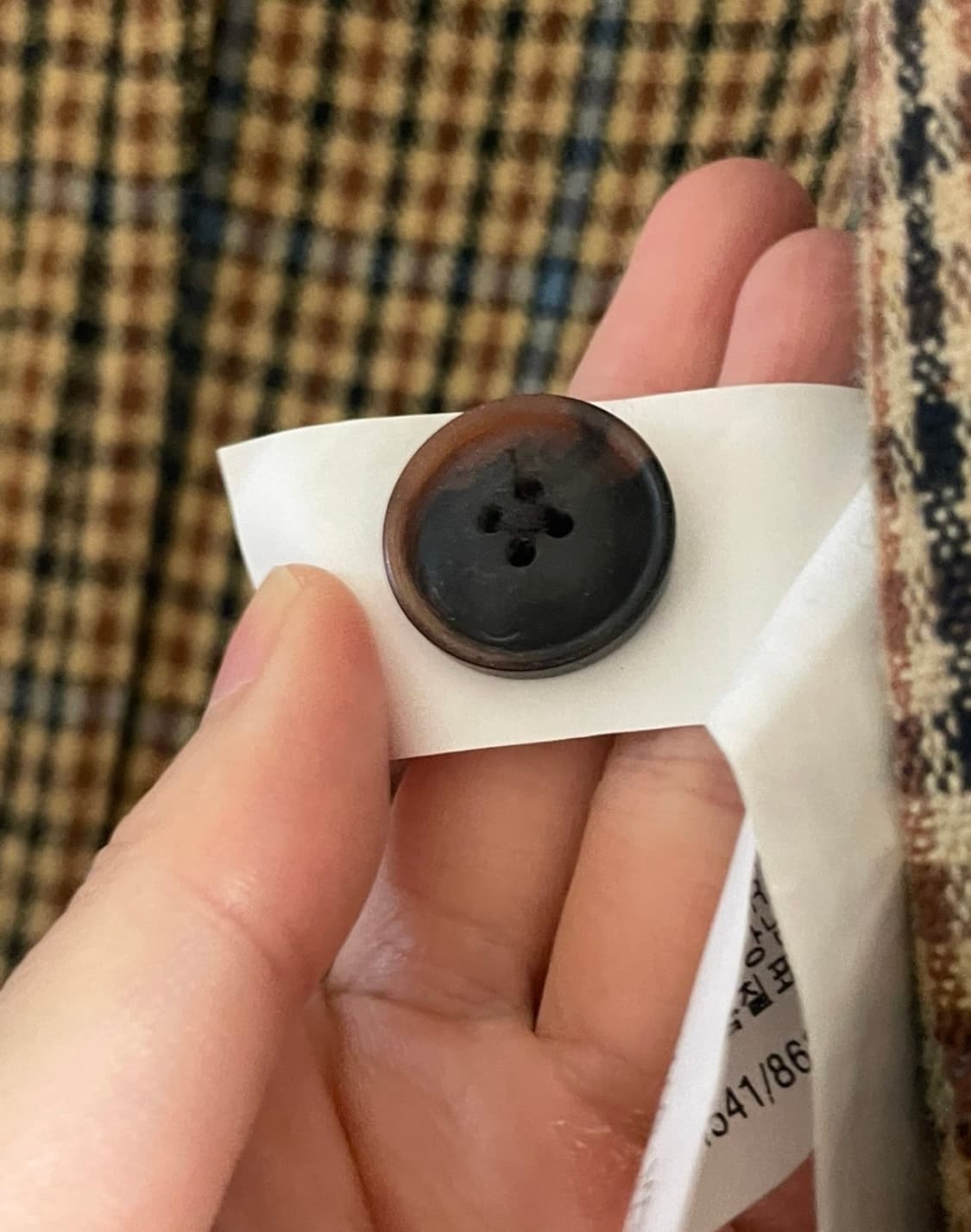 (새상품) 자라 체크 블레이저 S사이즈 상품이미지8